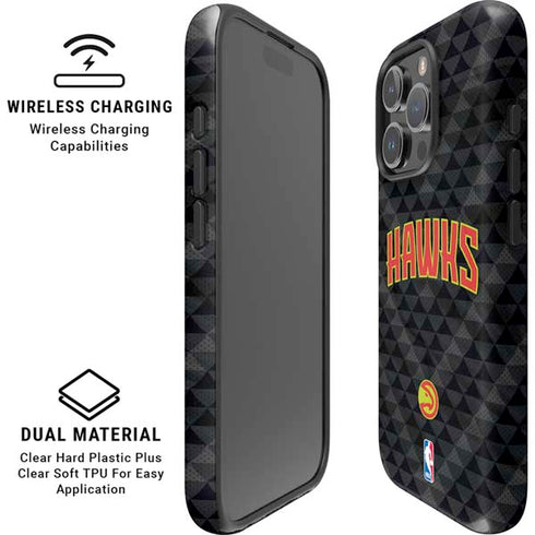 NBA Atlanta Hawks Team Jersey iPhone 16 Pro Max Magsafe Impact Case