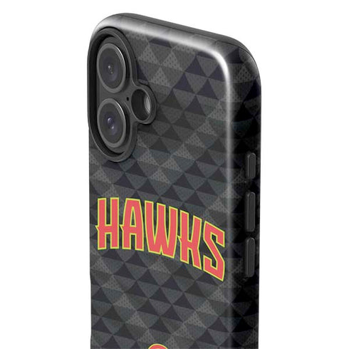 NBA Atlanta Hawks Team Jersey iPhone 17 Impact Case