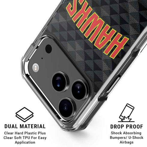 NBA Atlanta Hawks Team Jersey iPhone 17 Pro Clear Case