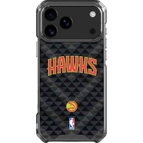 NBA Atlanta Hawks Team Jersey iPhone 17 Pro Max Clear Case