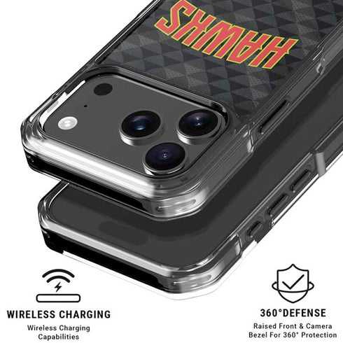 NBA Atlanta Hawks Team Jersey iPhone 17 Pro Max Clear Case