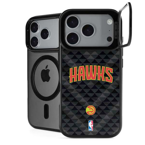 NBA Atlanta Hawks Team Jersey iPhone 17 Pro Max Kickstand Case