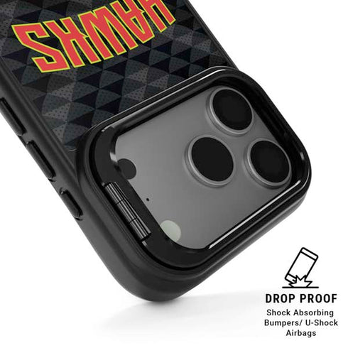 NBA Atlanta Hawks Team Jersey iPhone 17 Pro Max Kickstand Case