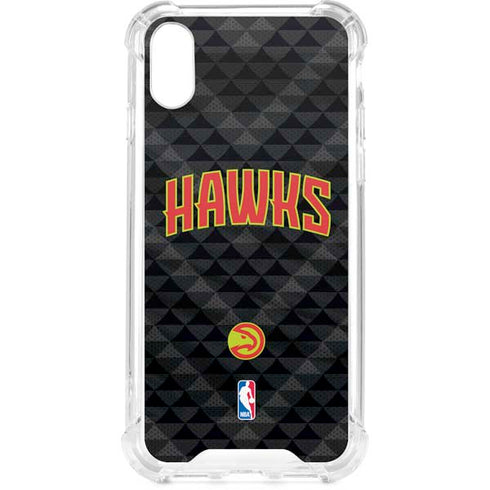 NBA Atlanta Hawks Team Jersey iPhone XS Clear Case