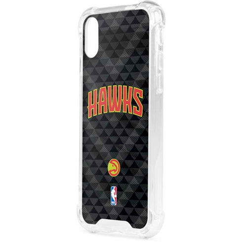 NBA Atlanta Hawks Team Jersey iPhone XS Clear Case