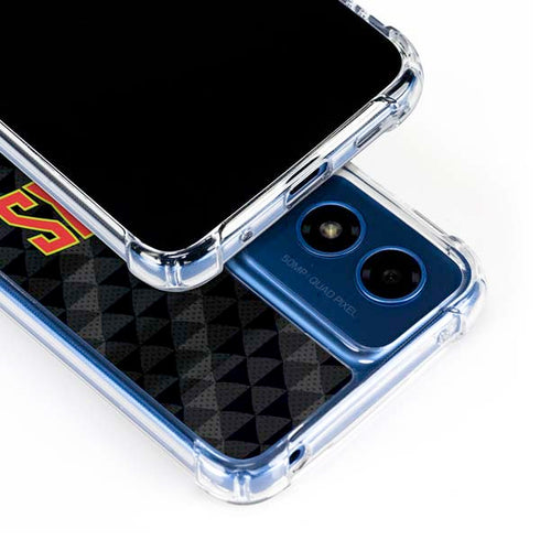 NBA Atlanta Hawks Team Jersey Moto G 5G (2024) Clear Case