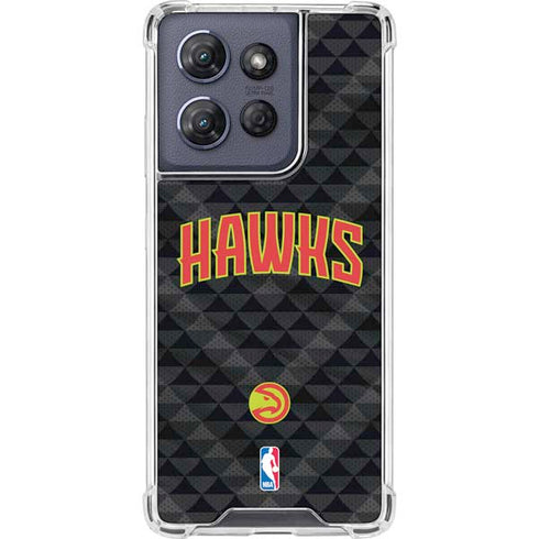 NBA Atlanta Hawks Team Jersey Moto G Play 5G (2025) Clear Case