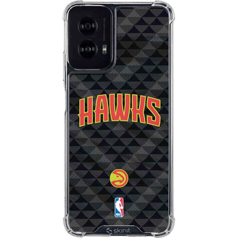 NBA Atlanta Hawks Team Jersey Moto G Power 5G (2024) Clear Case
