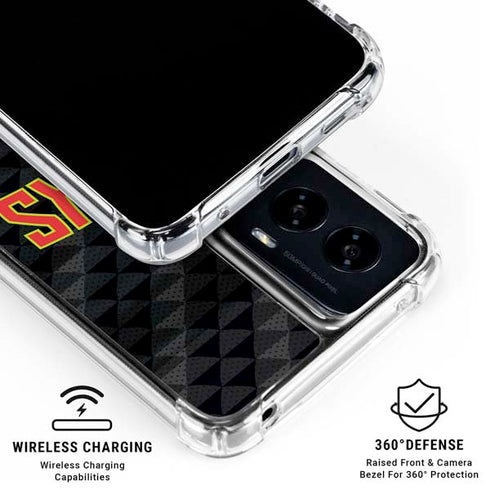 NBA Atlanta Hawks Team Jersey Moto G Power 5G (2024) Clear Case