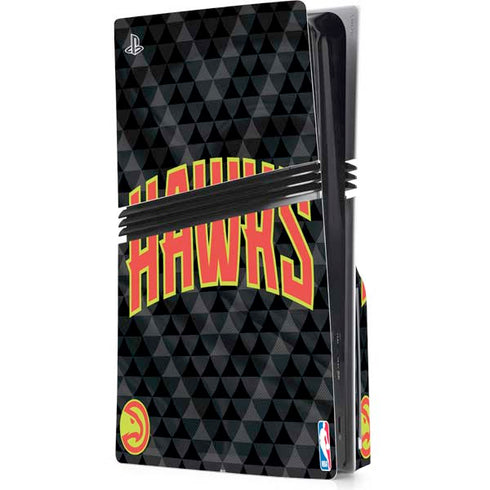 NBA Atlanta Hawks Team Jersey PS5 Pro Disk Console Skin