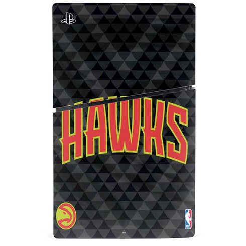 NBA Atlanta Hawks Team Jersey PS5 Slim Digital Edition Console Skin