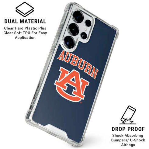 Auburn University AU Galaxy S25 Ultra Clear Case