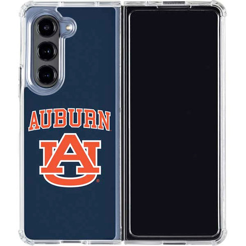 Auburn University AU Galaxy Z Fold5 5G Clear Case