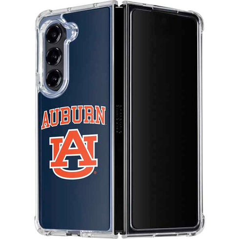 Auburn University AU Galaxy Z Fold5 5G Clear Case