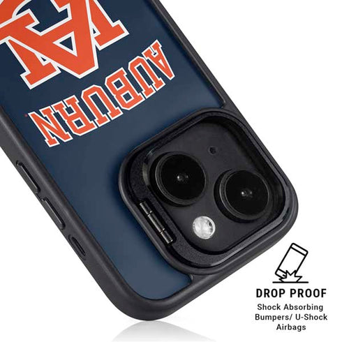 Auburn University AU iPhone 15 Kickstand Case