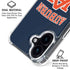 Auburn University AU iPhone 16 Plus Clear Case