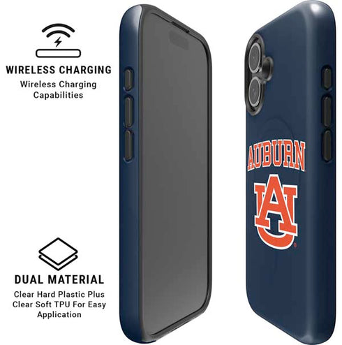 Auburn University AU iPhone 16 Plus Magsafe Impact Case