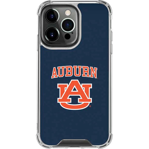 Auburn University AU iPhone 16 Pro Clear Case