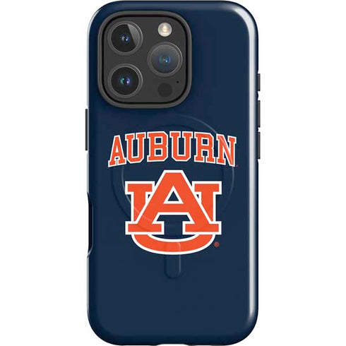 Auburn University AU iPhone 16 Pro Magsafe Impact Case