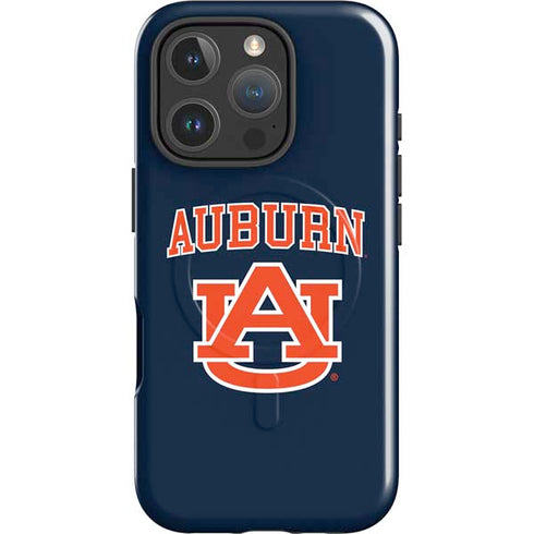 Auburn University AU iPhone 16 Pro Max Magsafe Impact Case