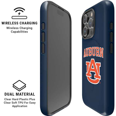 Auburn University AU iPhone 16 Pro Max Magsafe Impact Case