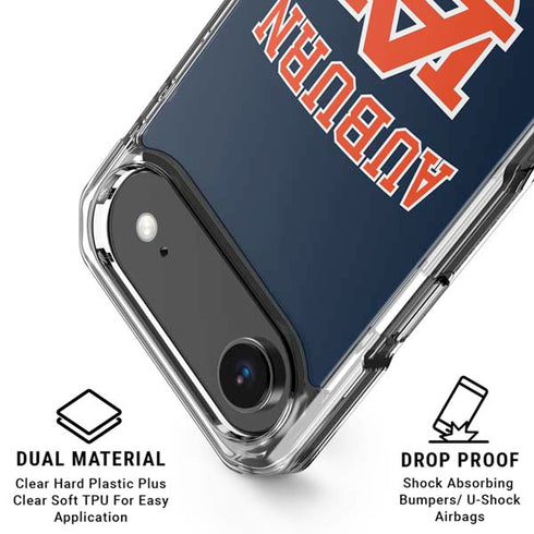 Auburn University AU iPhone 17 Air Clear Case