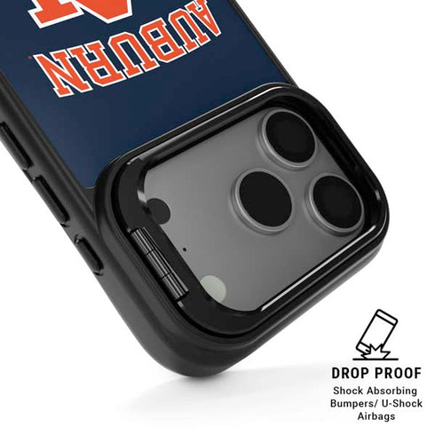 Auburn University AU iPhone 17 Pro Kickstand Case