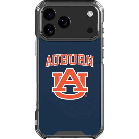 Auburn University AU iPhone 17 Pro Max Clear Case