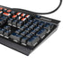 Auburn University AU K95 RGB PLATINUM Mechanical Gaming Keyboard Skin