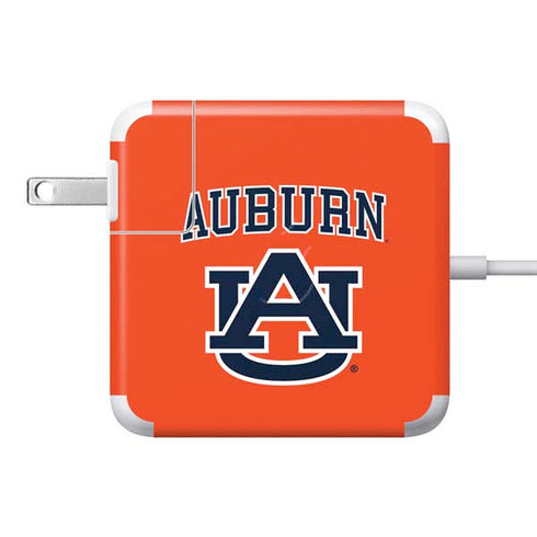 Auburn University AU Orange 85W Power Adapter (15 and 17 inch MacBook Pro Charger) Skin