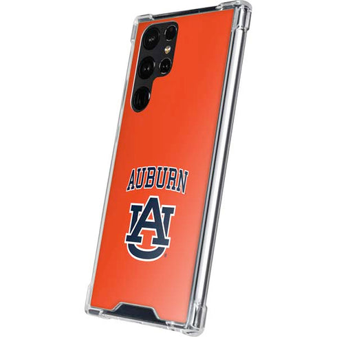 Auburn University AU Orange Galaxy S23 Ultra Clear Case