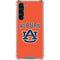 Auburn University AU Orange Galaxy S24 FE Clear Case