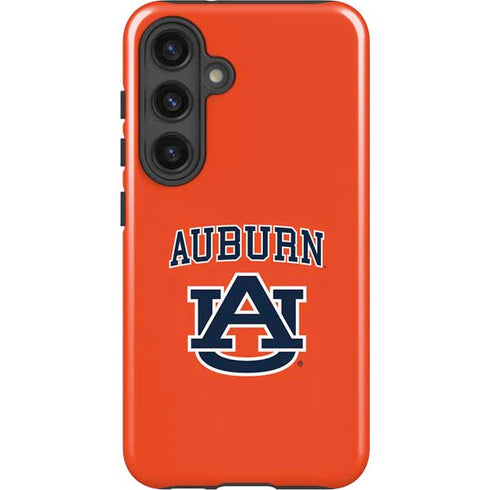 Auburn University AU Orange Galaxy S25 Impact Case