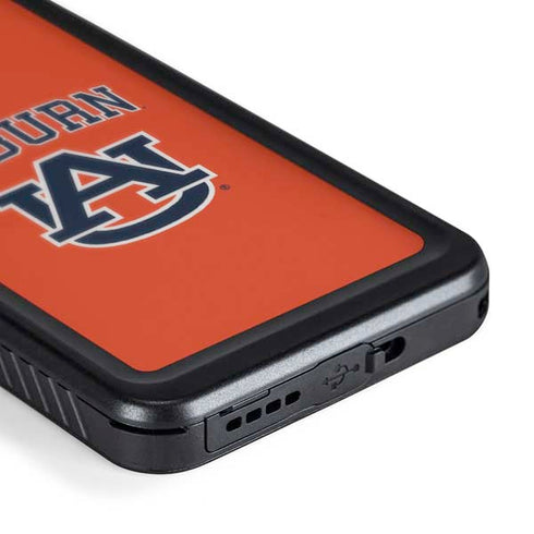 Auburn University AU Orange Galaxy S24 Plus Waterproof Case