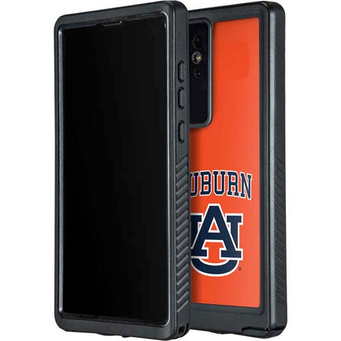 Auburn University AU Orange Galaxy S24 Ultra Waterproof Case