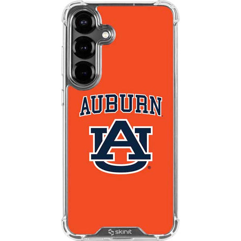 Auburn University AU Orange Galaxy S26 Clear Case