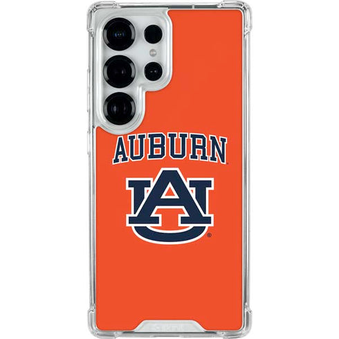 Auburn University AU Orange Galaxy S26 Ultra Clear Case