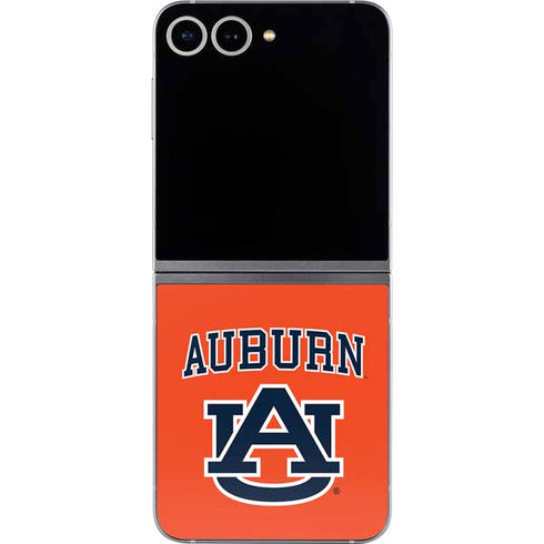 Auburn University AU Orange Galaxy Z Flip6 Skin