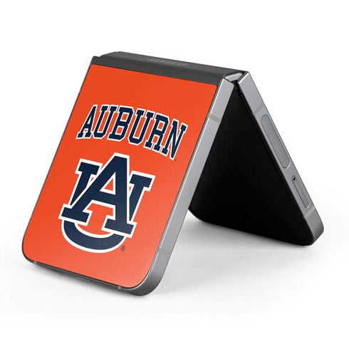 Auburn University AU Orange Galaxy Z Flip6 Skin
