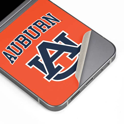 Auburn University AU Orange Galaxy Z Flip6 Skin