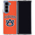 Auburn University AU Orange Galaxy Z Fold5 5G Clear Case