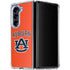 Auburn University AU Orange Galaxy Z Fold5 5G Clear Case