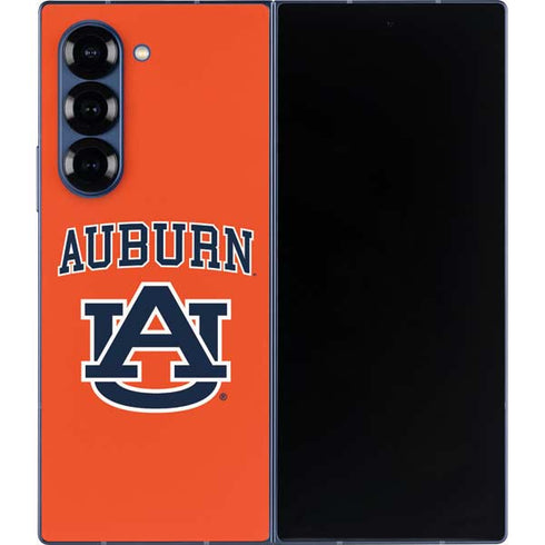 Auburn University AU Orange Galaxy Z Fold6 Skin