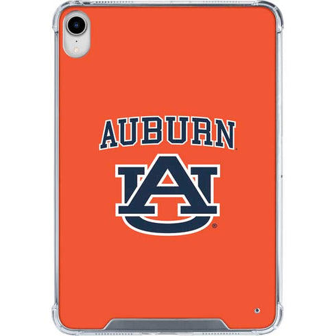 Auburn University AU Orange iPad 11th Gen (2025) Clear Case
