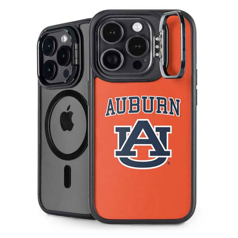 Auburn University AU Orange iPhone 14 Pro Kickstand Case