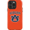 Auburn University AU Orange iPhone 15 Pro Impact Case