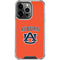 Auburn University AU Orange iPhone 16 Pro Clear Case
