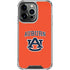 Auburn University AU Orange iPhone 16 Pro Clear Case