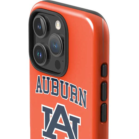 Auburn University AU Orange iPhone 16 Pro Max Impact Case