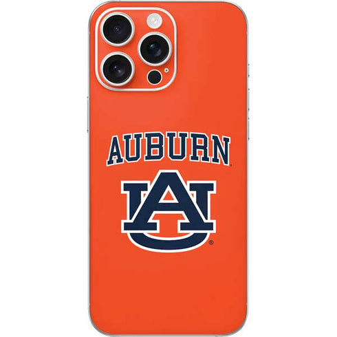 Auburn University AU Orange iPhone 16 Pro Max Skin